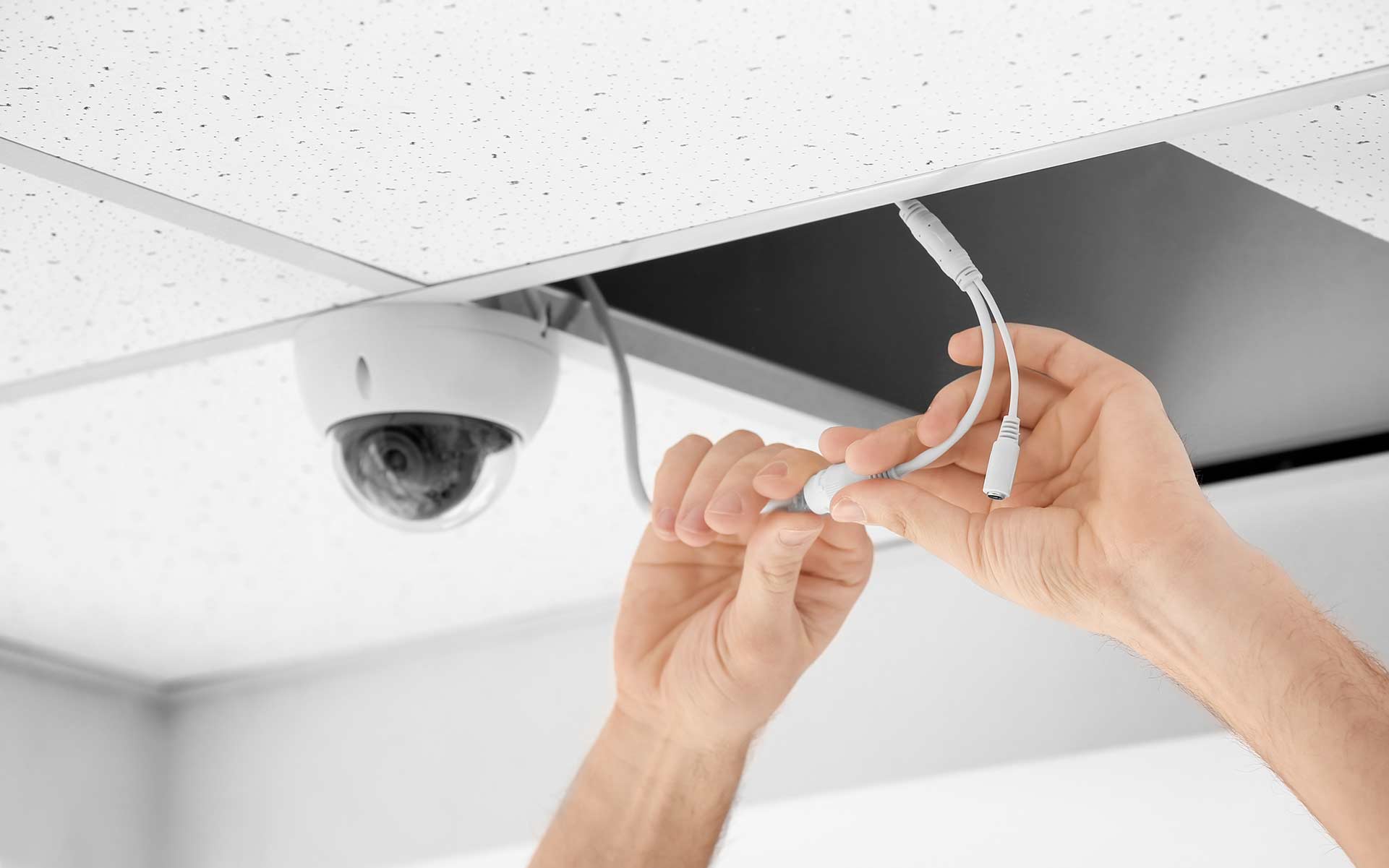 A2B Electrical's electricians can wire up CCTV cameras for properties in Ealing Brent and the local area. 
